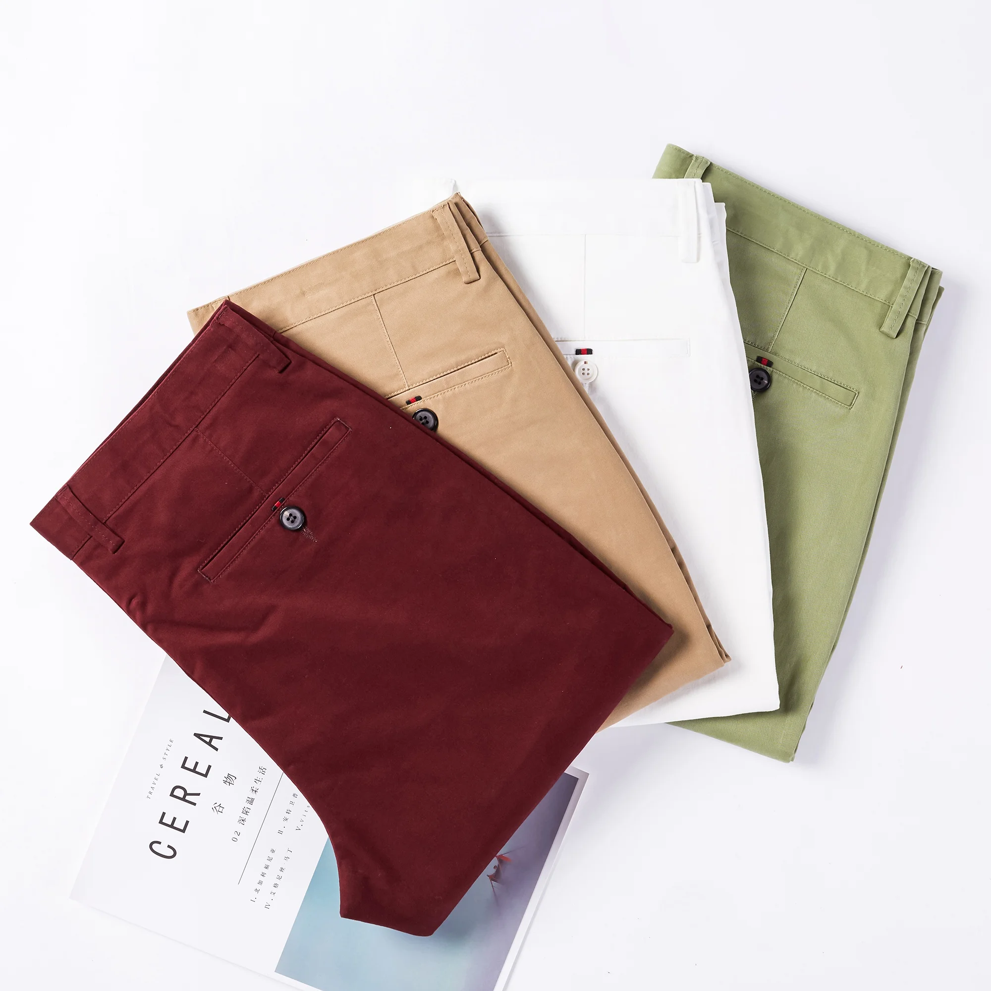 Оптовая продажа 100% шелковые повседневные мужские деловые брюки, длинная юбка, облегающие теплые брюки, зимние брюки