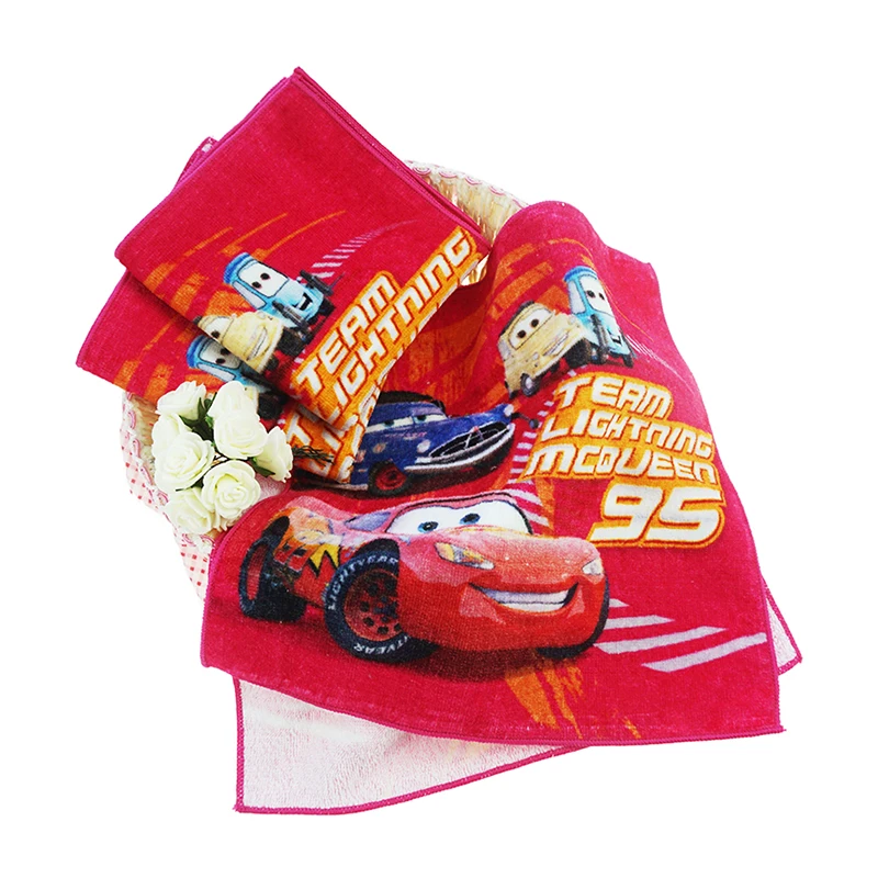 
Custom photo digital printing 100% Cotton hand towels for Kids cartoon personalized towel 