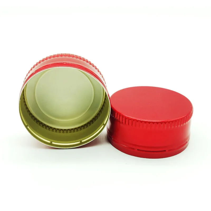 Manufacturers Supply Customized Wine Whisky Bottle Cap 30 mm Closures Ropp Aluminium Screw Cap