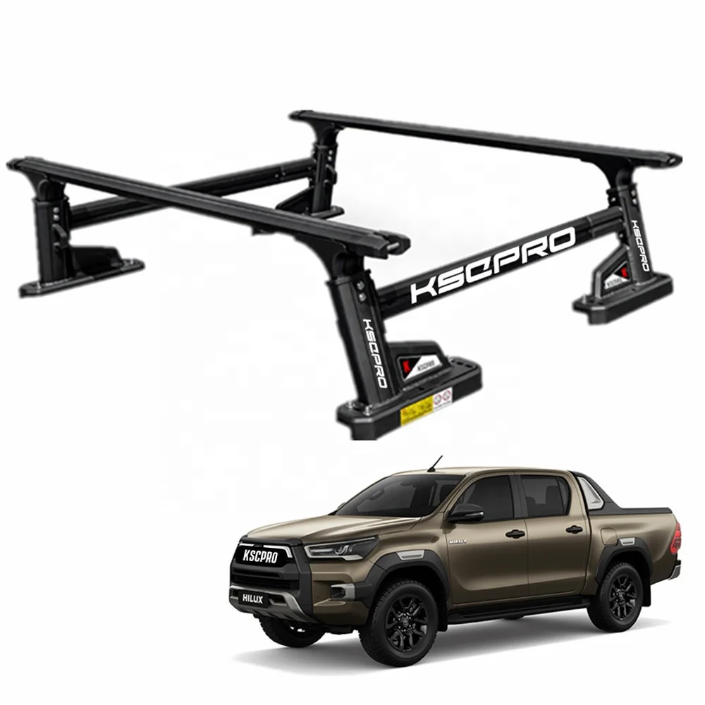 Kscpro сверхпрочная Ute подставка для кровати, регулируемая подставка для грузовика, подставка для лестницы для Toyota Hilux 2022