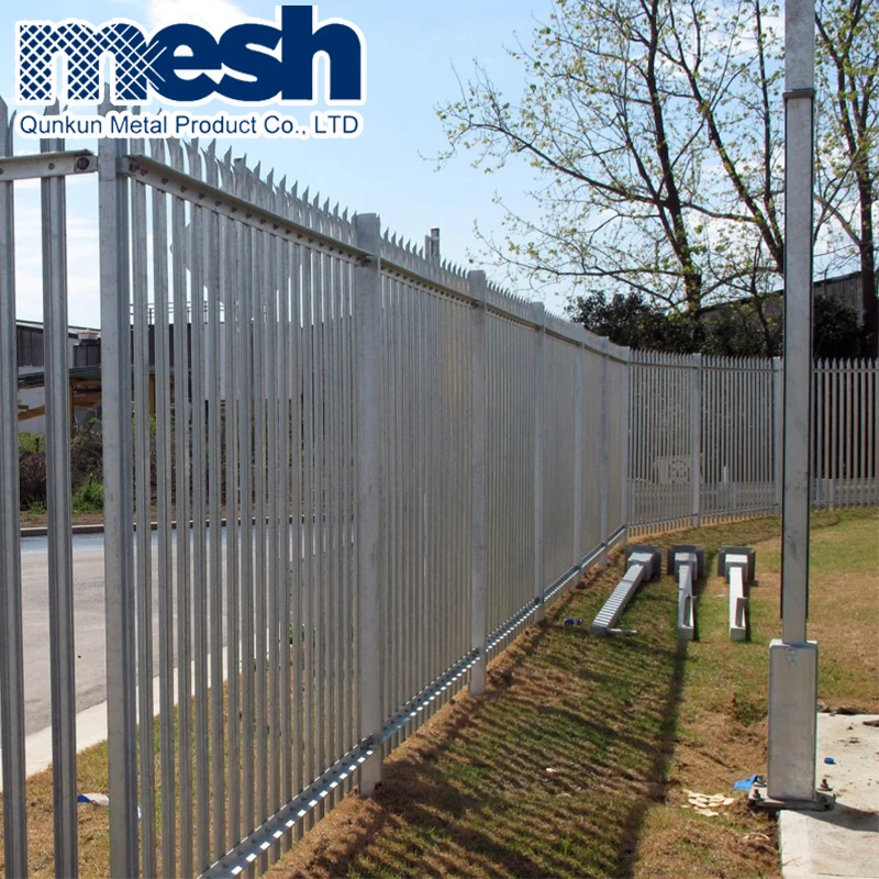 china supplier new hot wrought iron gate design Palisade Fencing