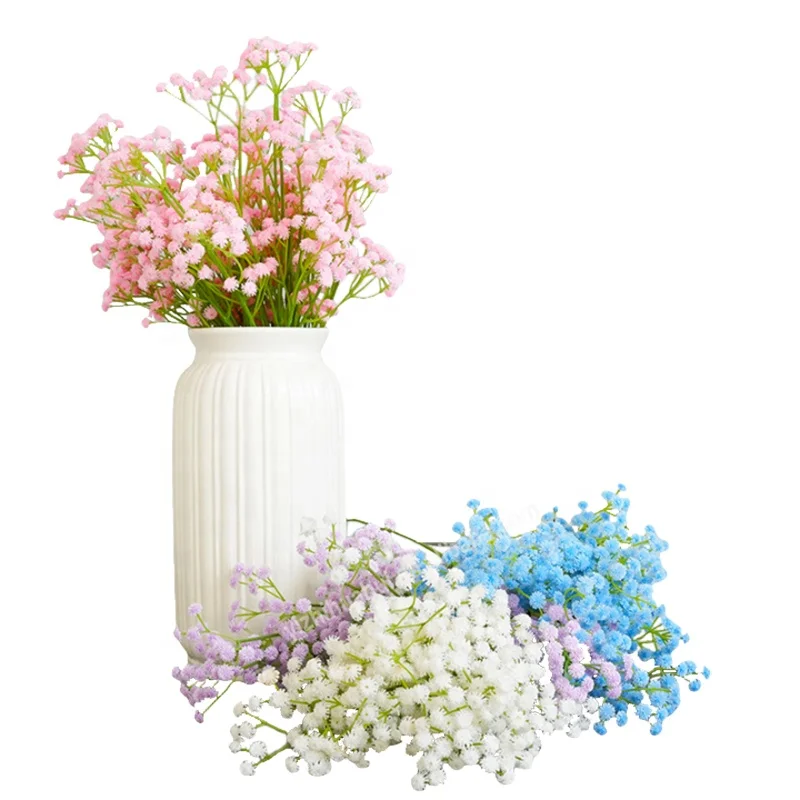 Hot sell 108 heads high simulation Haworthia minima flowers branch artificial flowers for indoor wedding decoration