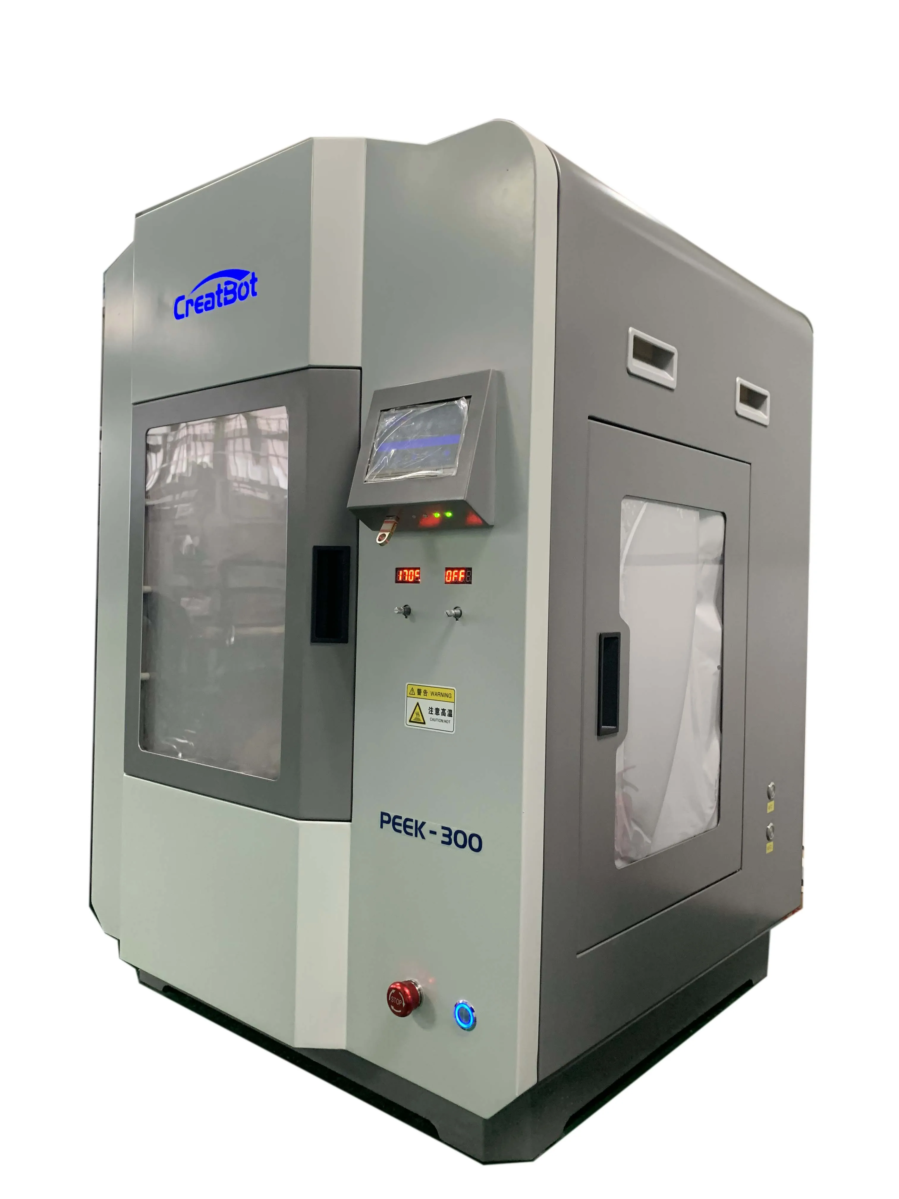 PEEK-300 ultra high temp. nozzle  bed  advanced thermal system  direct annealing system