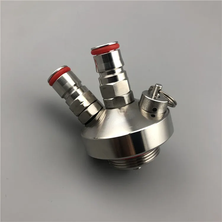 304 Stainless Steel Mini Keg Beer Tap Dispenser For Homebrew Beer Growler Spear 2L/3.6L/5L Fitting