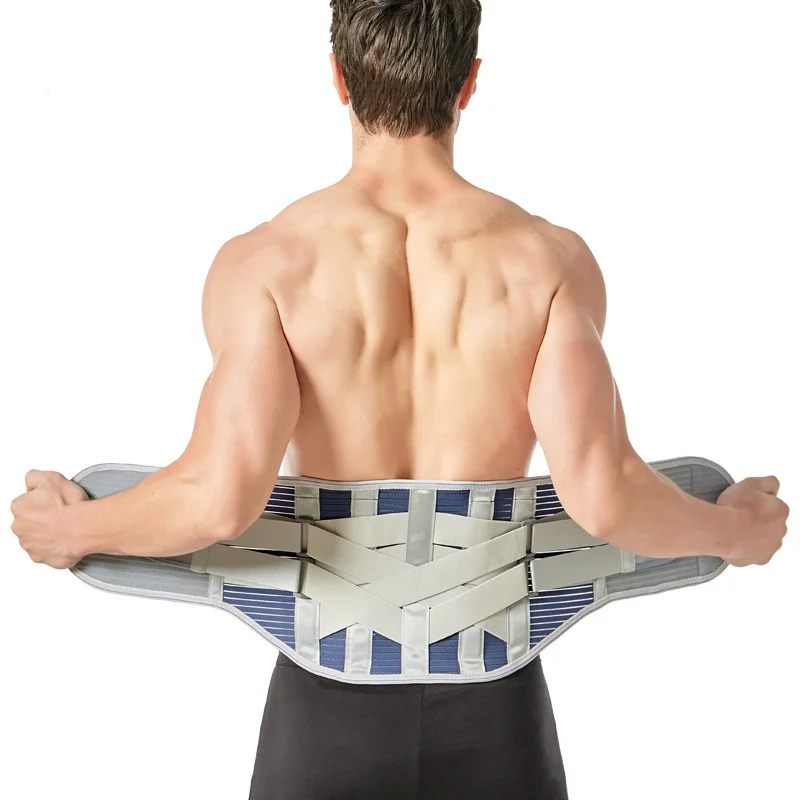 Lumbar Back Braces for Lower Back Pain Relief Adjustable Abdominal Waist Support Belt Straps Sciatica Scoliosis Herniated Disc