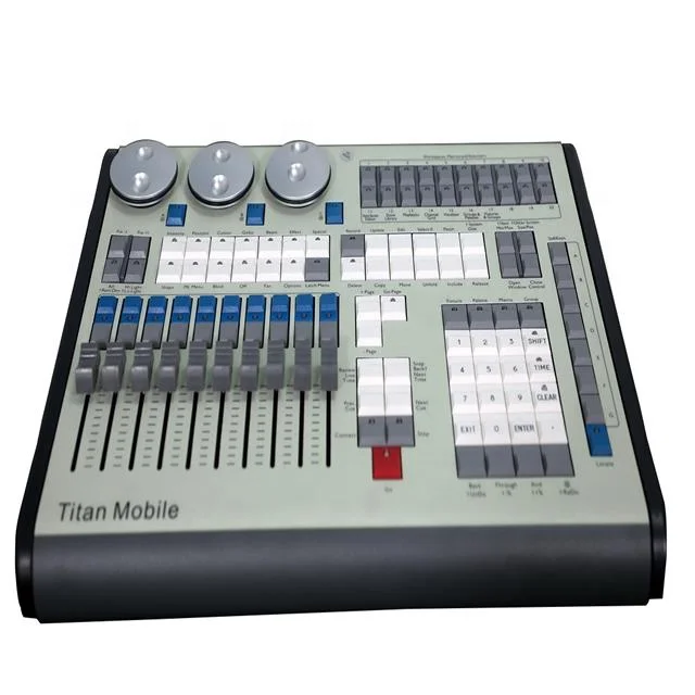 Контроллер сценического освещения Avo DMX 512 стабильное использование с тигровым сенсорным освещением Titan Mobile