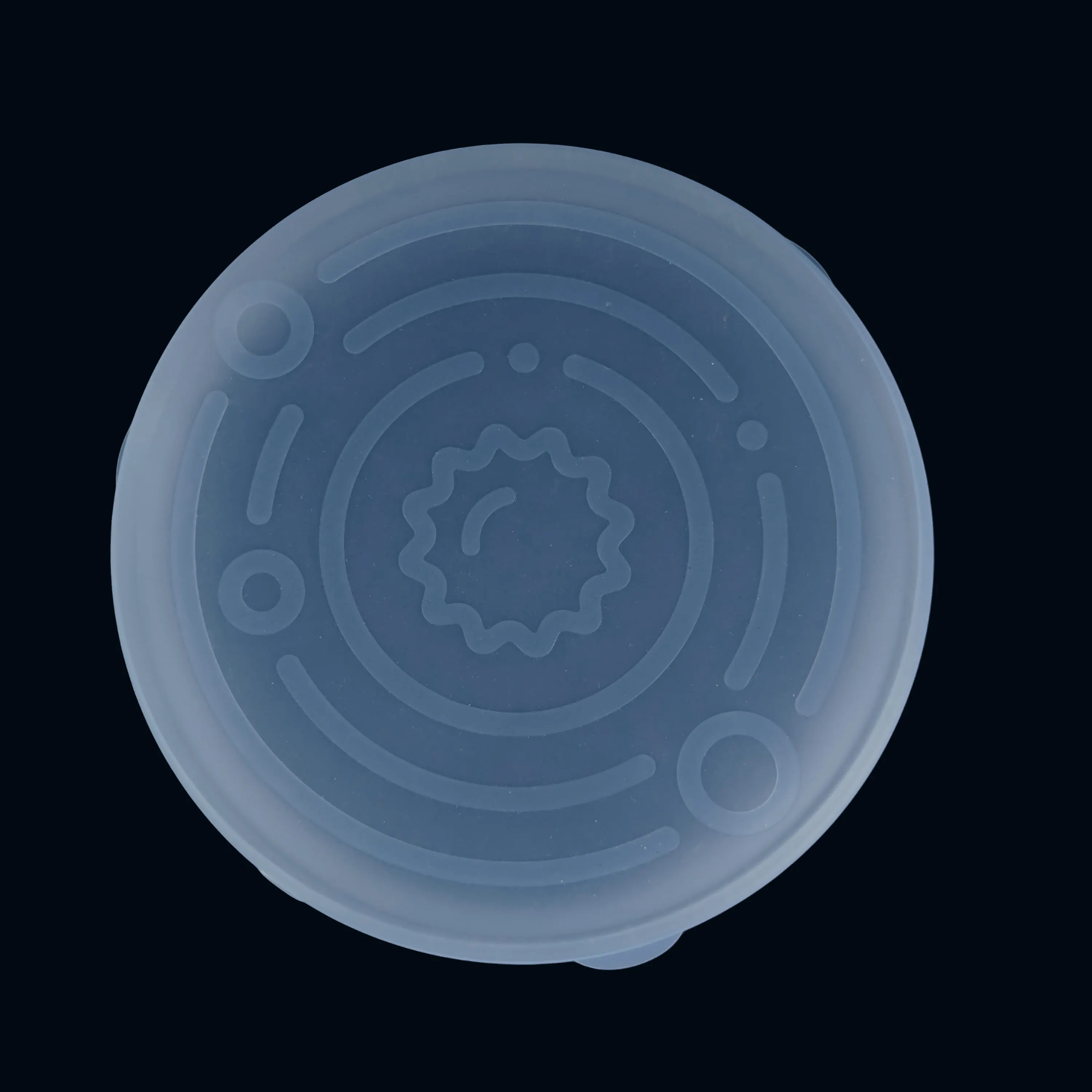 Food Grade Silicon Lid Cover Stretch 6 Pack Reusable Silicone Stretch Lids