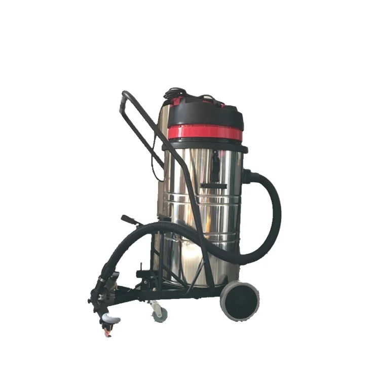 V1 wet vacuum cleaner 80L water tank with squeegee for mud floor cleaning dry dust extractor