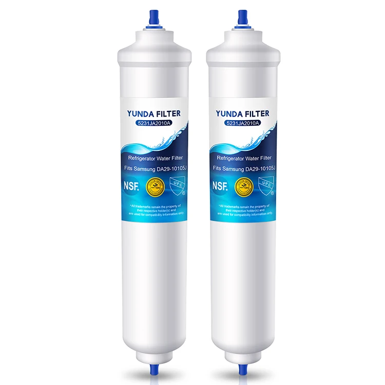 
 Fridge External Water Filter replacement NSF carbon DA29-10105J WF283 GXRTDR GXRTQR  GXRTPR WHKF-IMTO for Household Fridge Water  