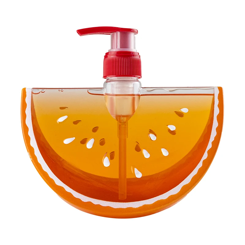 Liquid Hand Wash Soap New Arrival Hand Soap Fruit bubble bath Kiwi Lemon Watermelon Shower Gel bottles