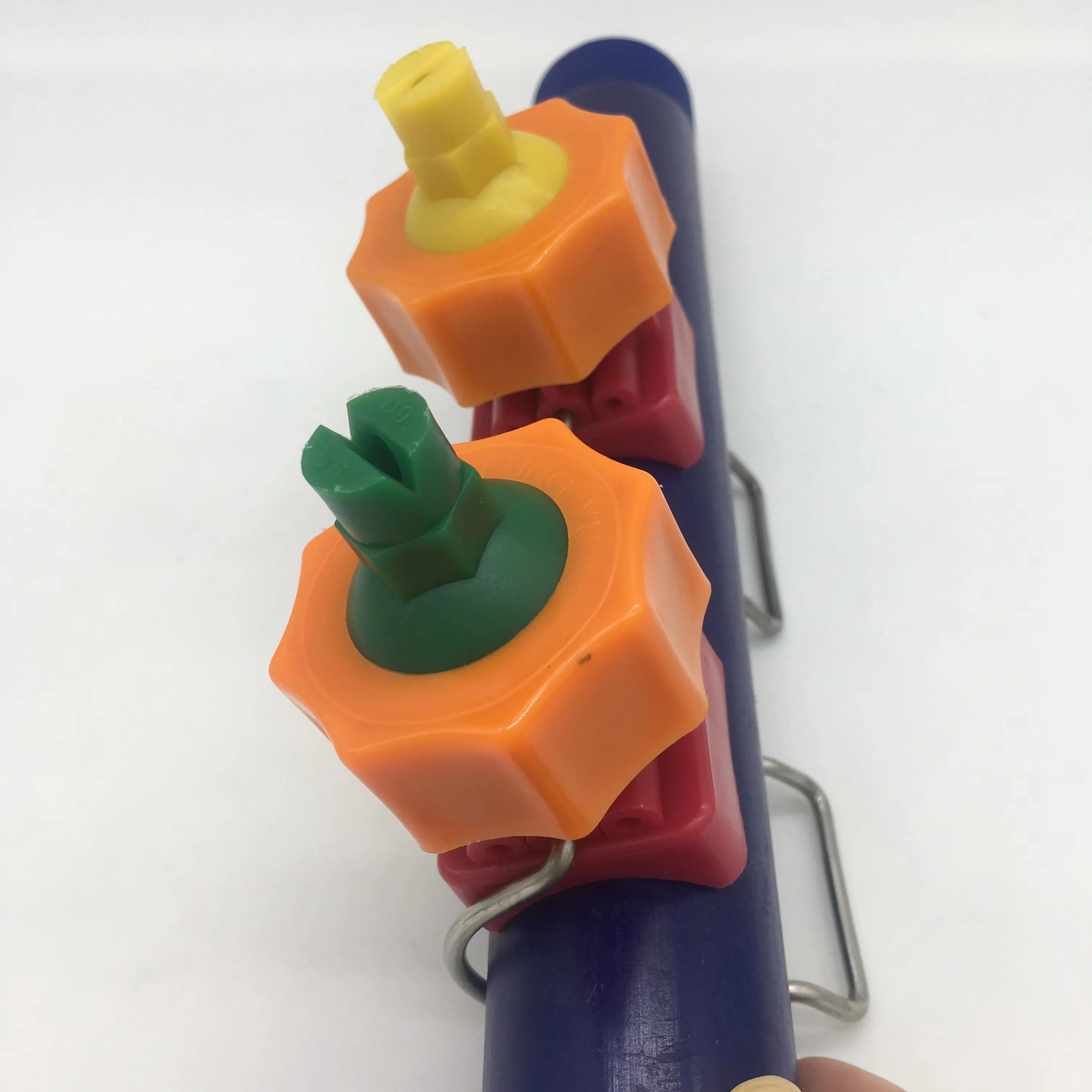 plastic spray nozzle for treatment