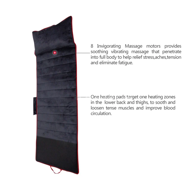 Full Body Vibration Infrared Shiatsu Shiatsu Massage Mat