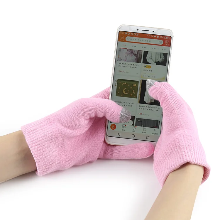 
full finger silicone gel Moisturizing Touch Screen gloves silicone gel pink gloves skin care gel gloves 