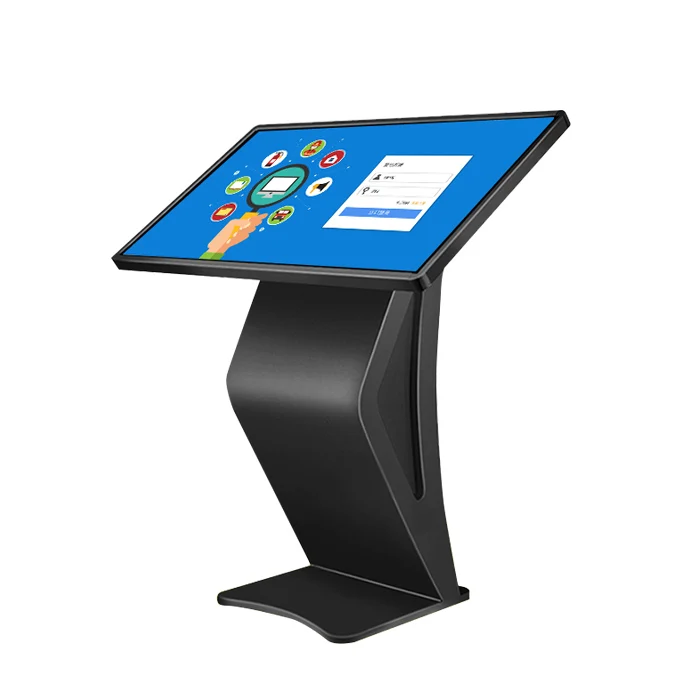 USB Touch Screen HMI LCD Display 22' 27' Interactive Touch Totem for Information Checking Kiosk Android 8.0 2GB 16GB RK3399