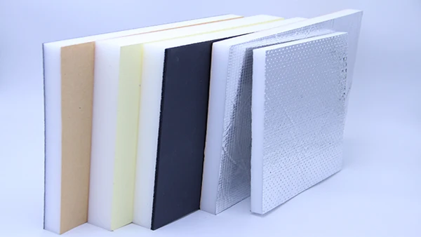 Customized melamine self adhesive soundproof insulation acoustic foam panels