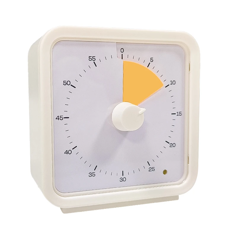 3.4 inch Cube Productivity Timer Study Visual Timer for Kids Countdown Pomodoro Timer