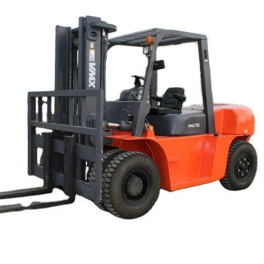 china 7ton diesel forklift  CPCD70 hydraulic diesel forklift truck fork lift with customize service