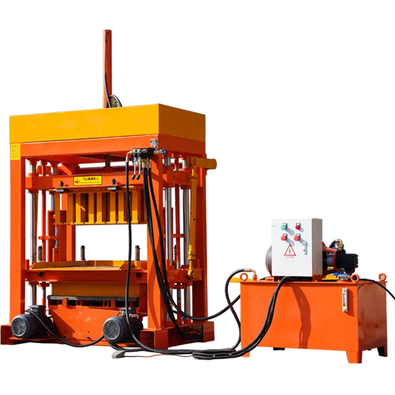 cheap prices QT4-30 hydraulic block machine cement block moulding machinery for sale