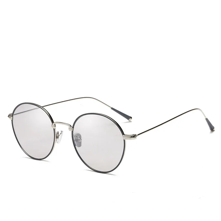 Trendy Round Women Men Retro Eyewear Small Fashion Sun Glasses 2022 Metal Retro Sunglasses