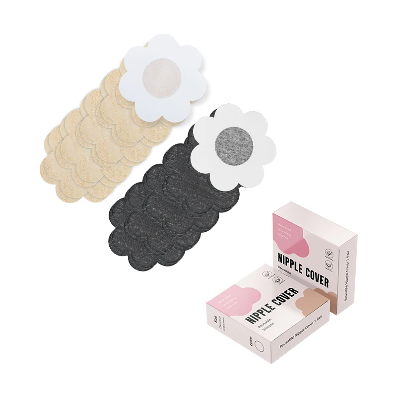 INVISFEEL invisible anti-convex breast stickers medical grade non-woven nipple cover 7.5cm thin nipple cover