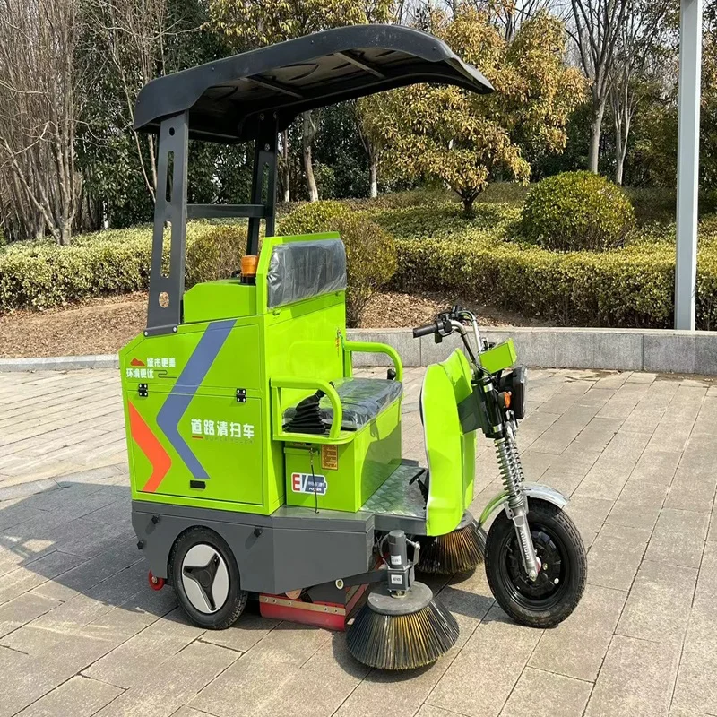 Best Selling Commercial Floor Cleaning Scrubbing Machine Battery Powered Airport Runway Garbage