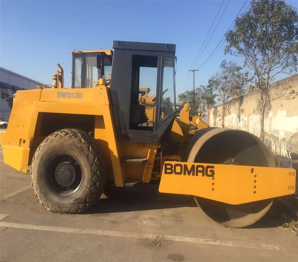 Used Bomag 213D road roller, BM 213D-4 compactor roller