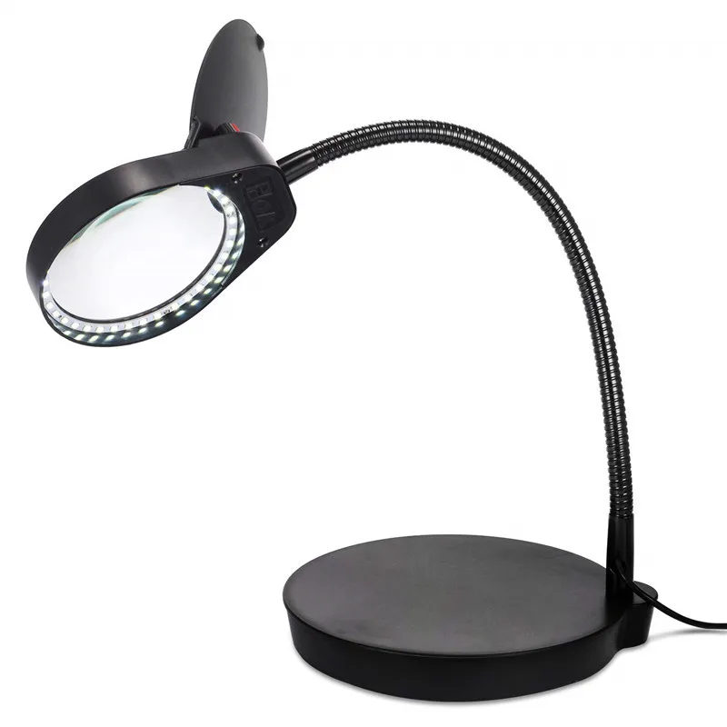 Модный дизайн столешницы Сертификация ce светодиодное illumating увеличительное стекло