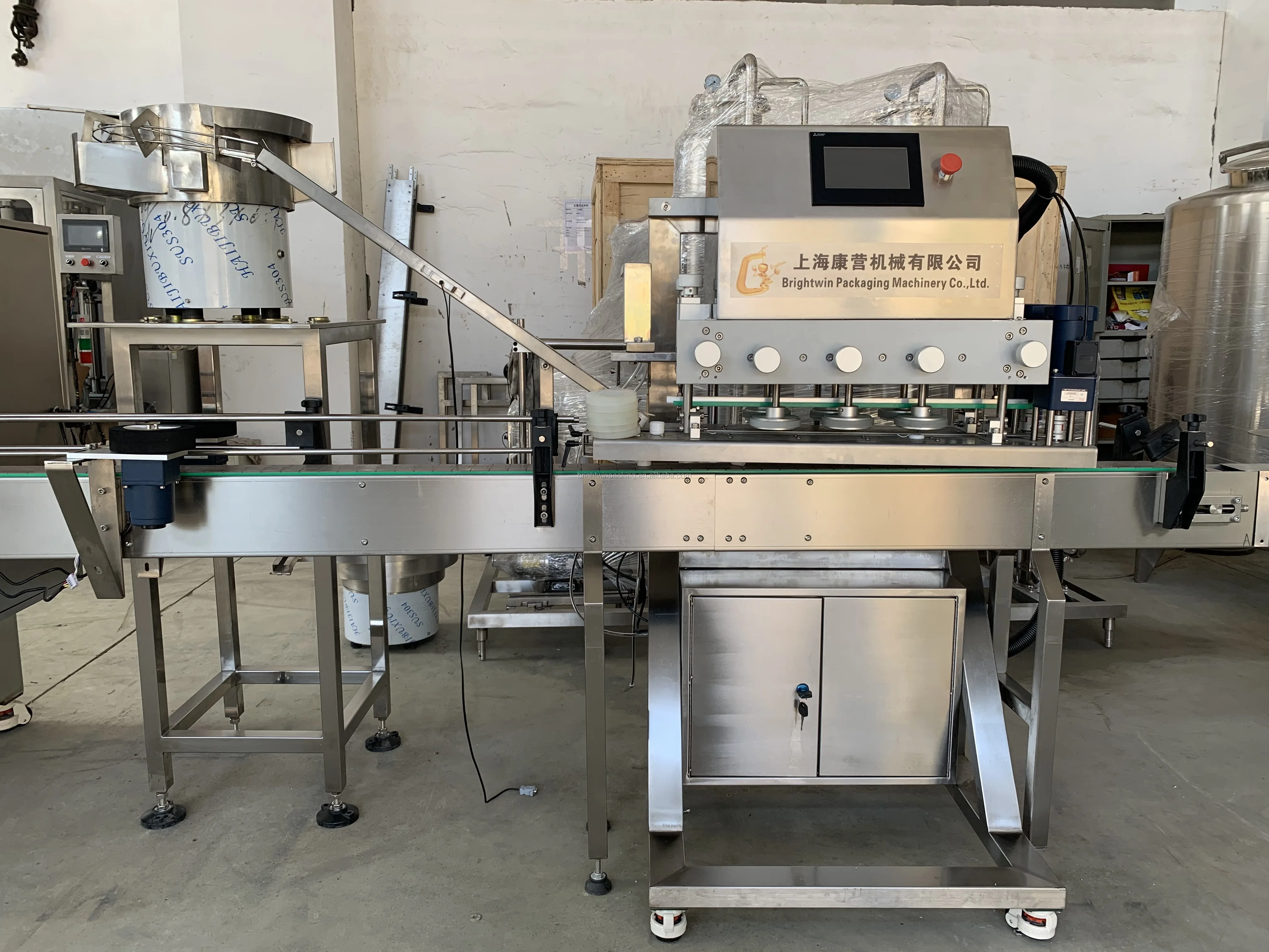 Shanghai factory Automatic botteling line
wine botteling line
wine bottle filling line