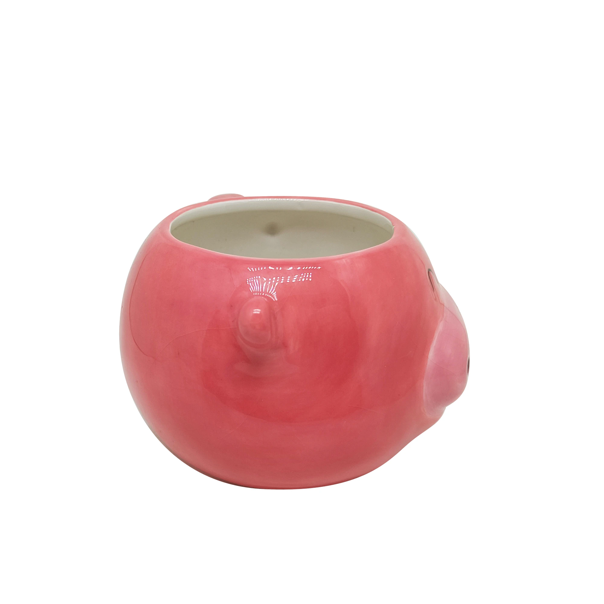 OEM Coffee Mugs Cute Pink Piggy Ceramic Cups Custom Wholesale Factory Birthday Mugs Milk 3D Mugs