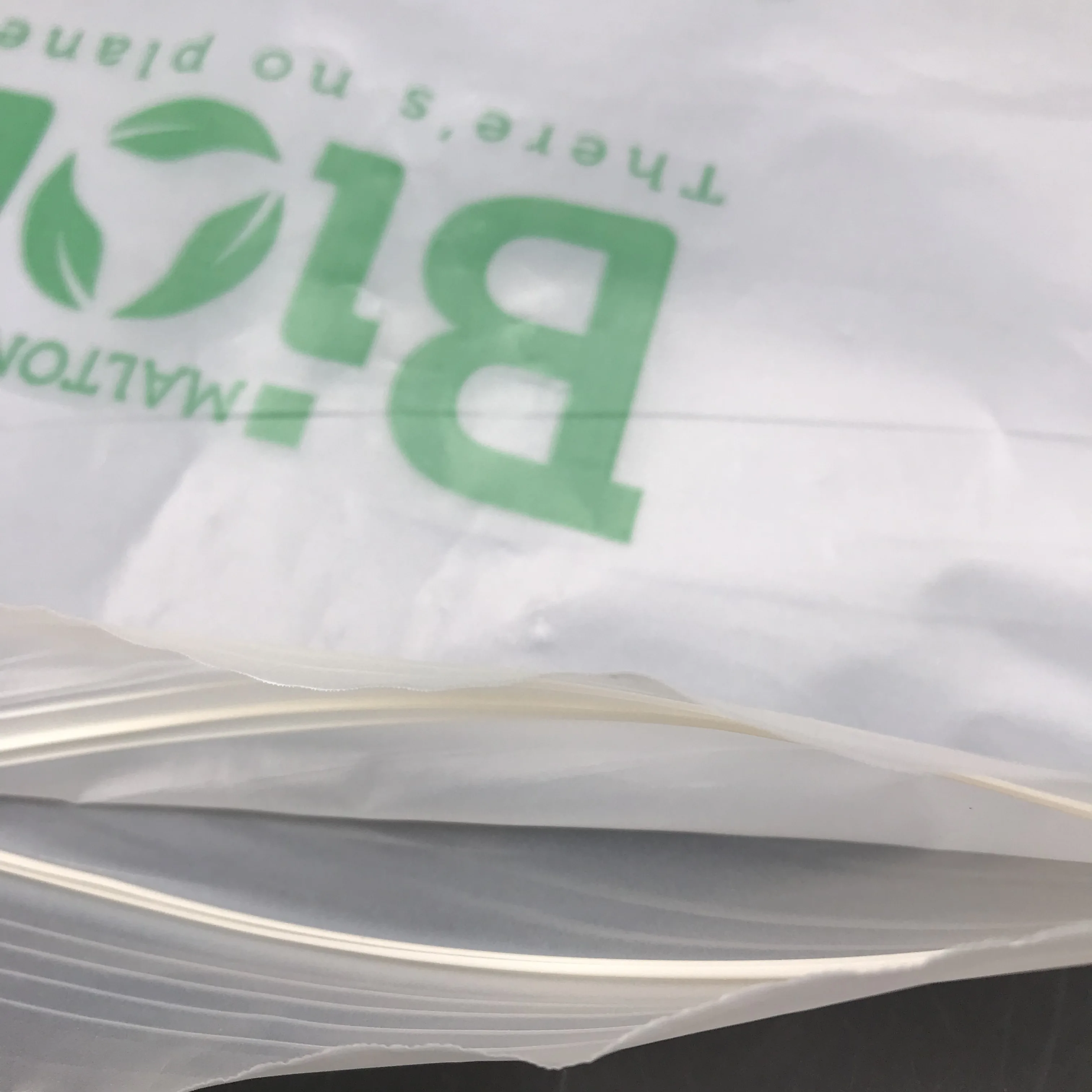 
100% Sustainable Biodegradable Compostable Eco friendly Corn starch Packing Bag 