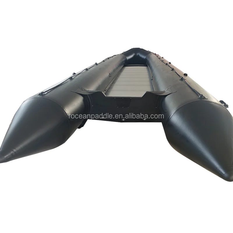High Quality wood floor aluminum floor  7m-12m largest inflatable boat made in china