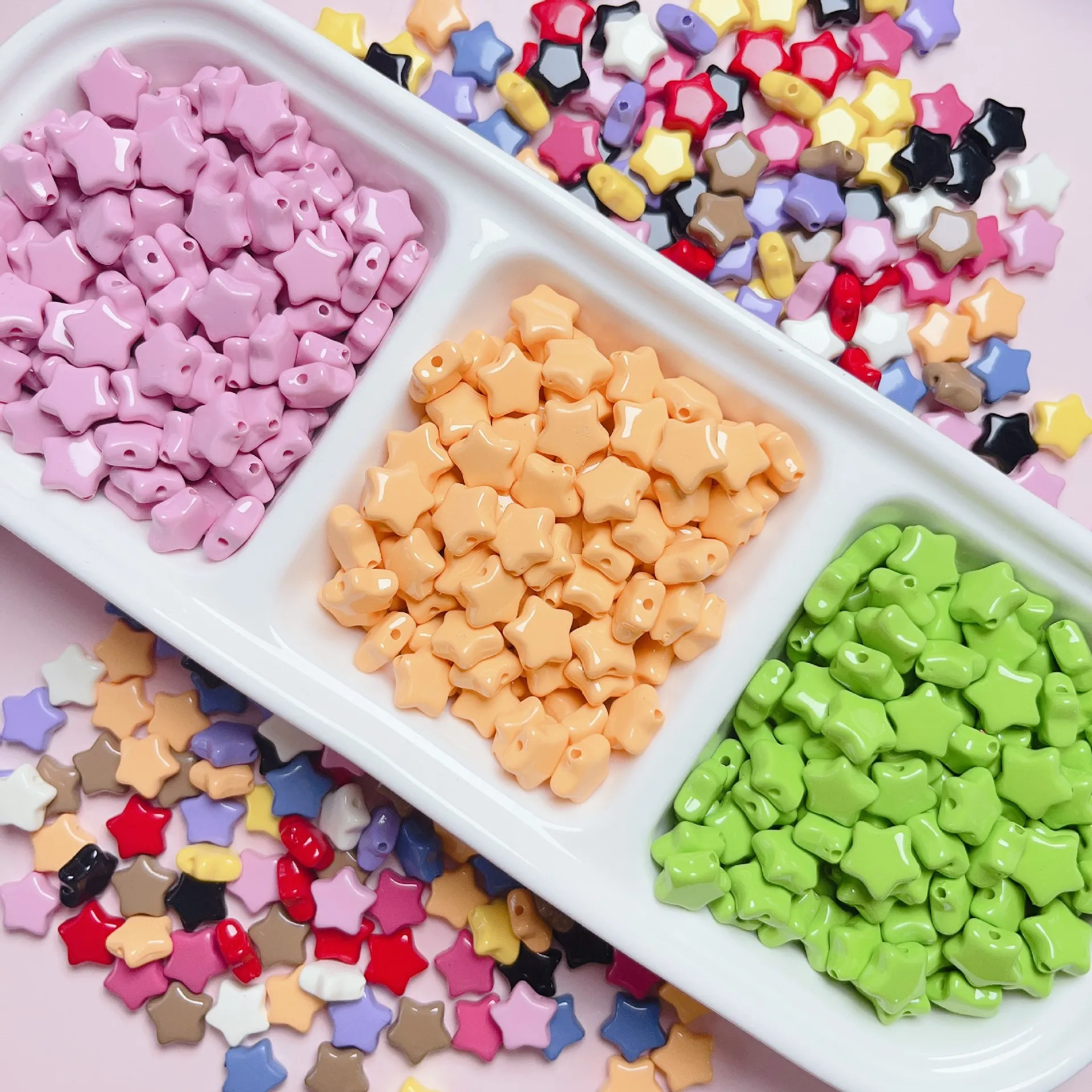 11mm acrylic beads wholesale hot sale cheap acrylic plastic lucite beads for jewelry making