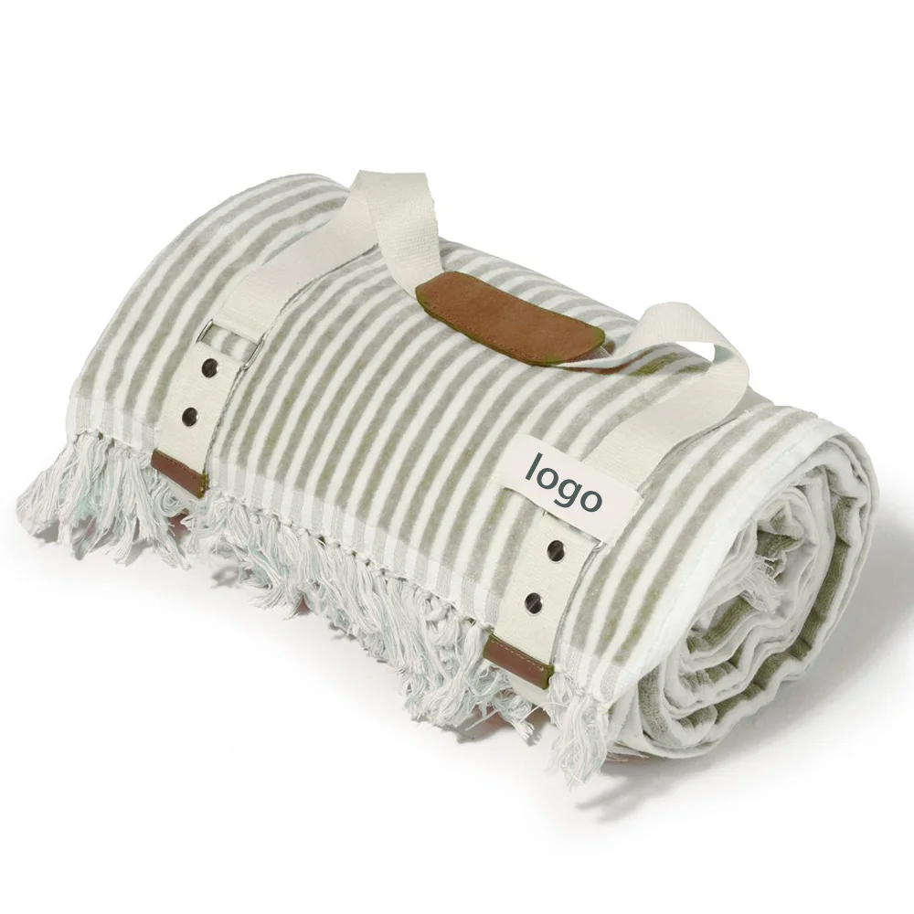 Изготовленный на заказ логотип складной Открытый Кемпинг 168x168 см портативный пляжное полотенце из микрофибры одеяло/