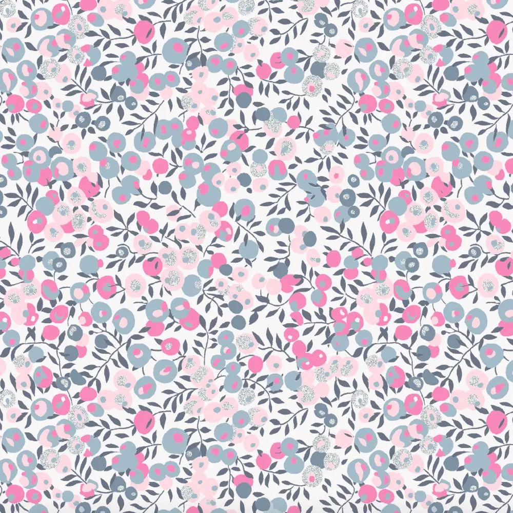 Wiltshire for Liberty of London Tana Lawn Cotton Pink Small Florals Pomegranate UAE Dubai Popular designs