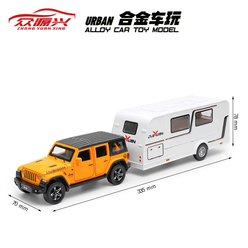 1:32 модель автомобиля Игрушечная машина куллинан wrangler benz G63 AMG RV со звуком и светом металлическая игрушки