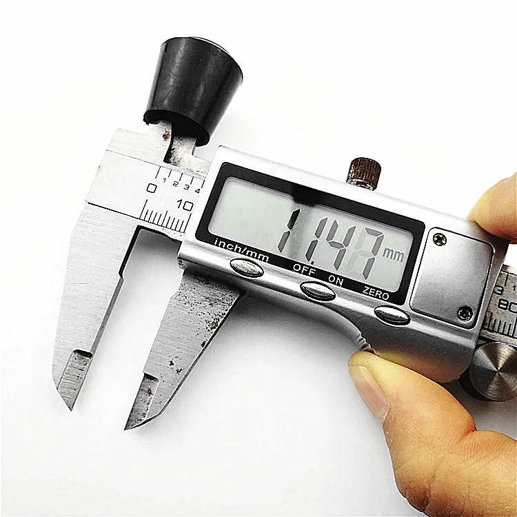 Черные резиновые накладки для ножек Shanghai Qinuo, 12 мм, накладки для защиты пола, колпачки для ножек стула