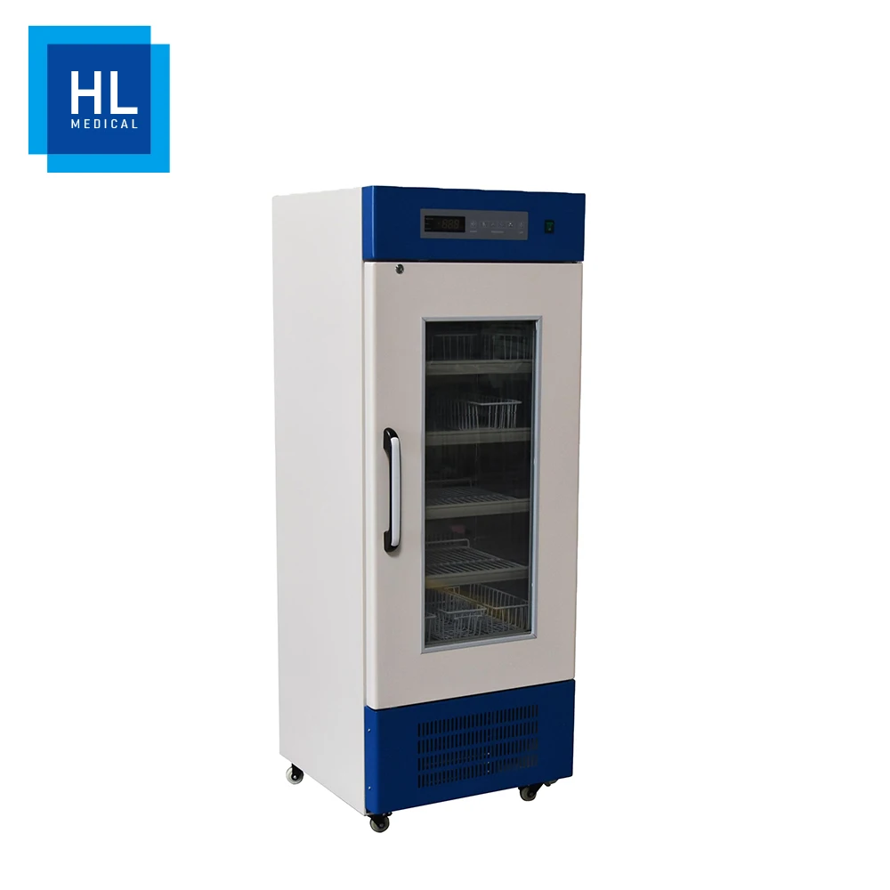 Medical refrigerators HYC-L208  4 degree medical blood bank refrigerator fridge with ISO13485