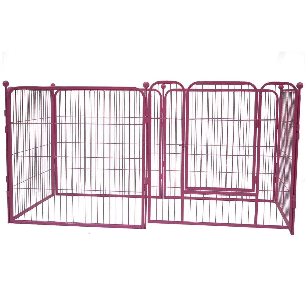 Zunhua Meihua 6-pcs wire designer dog kennels for large dogs fence kennels MHD007-B Dog Cage pet supplies