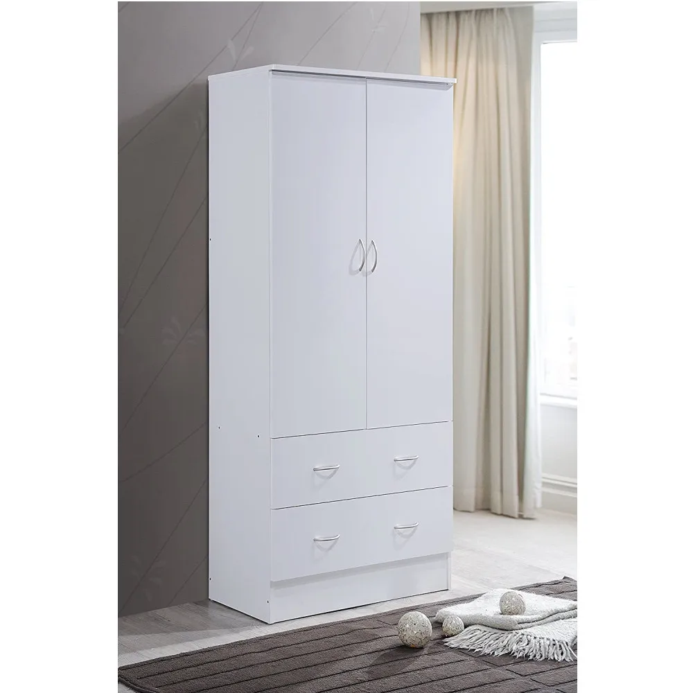 Сделанная на заказ меламиновая плита из ДСП фанеры мдф модульный комплект одежды шкаф для хранения