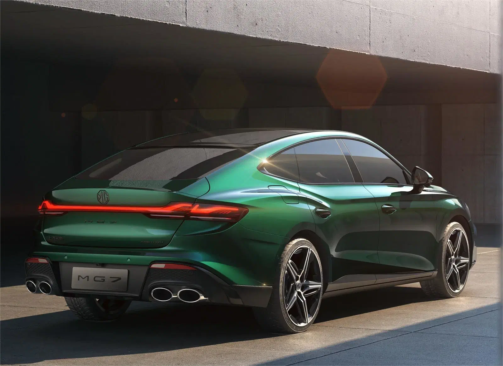 New Cars Mg 7 Gasoline 2023 High Performance Midsize SUV with 5 Seats 1.5t 188 pH