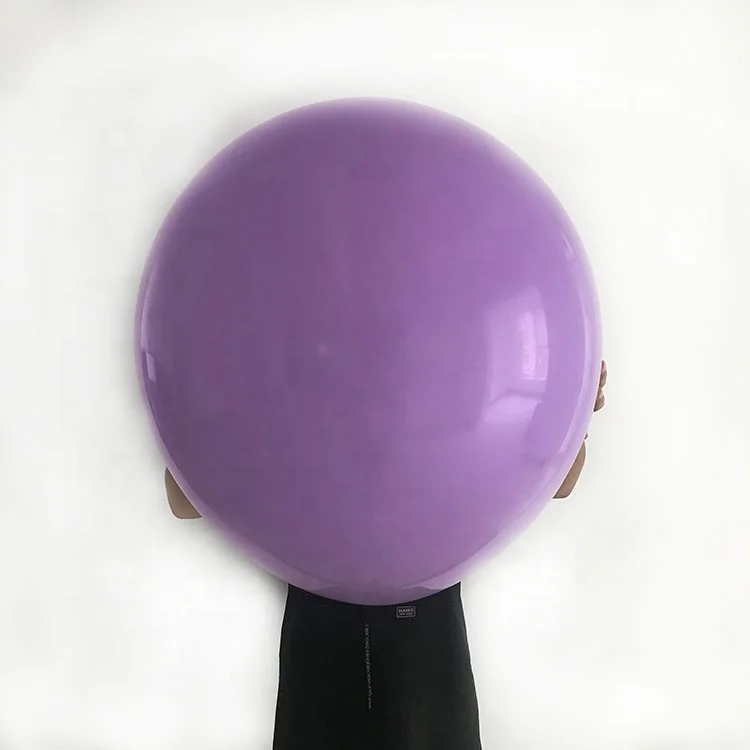 18 inch purple giant latex balloons factory wholesale rubber balloon