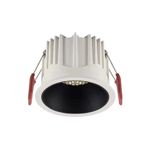 
35- 7W/12W High lumen LED COB Recessed mounted round downlight Honeycomb anti-glare downlights 