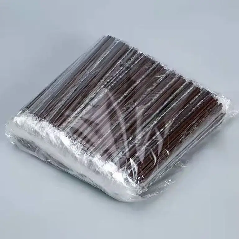 2024 New Environmentally Friendly Disposable Coffee Powder Straw for Hot Coffee Cocktail Beverages