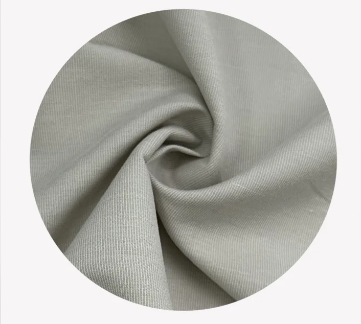 Eco-friendly 44%Tencel 8.5%Hemp 19%Modal 2%Silk 24%Polyester 25%Spandex fabric for garments