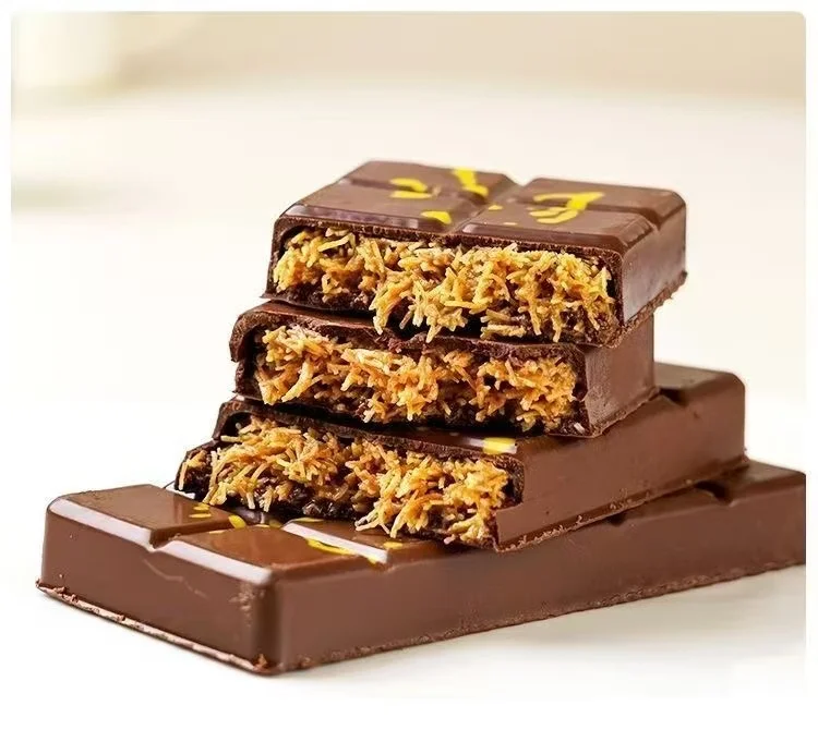 Wholesale  High Quality Exotic Handmade Crisp Dubai Famous Pistachio  Chocolate 100g