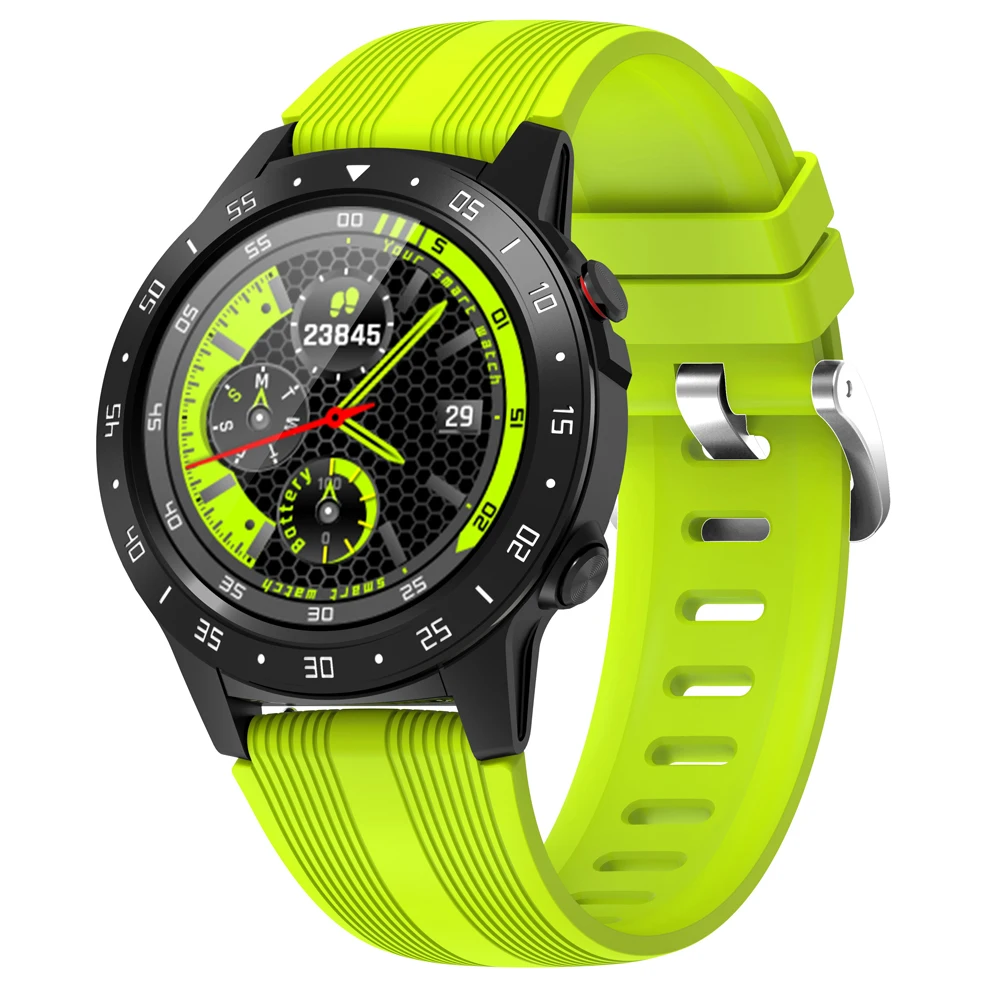 Built-In Accelerator Barometer M5 Smart Mobile Watch Of Heart Rating Sport GPS Smart Watch With HRS3313 Heart Rate Monitor