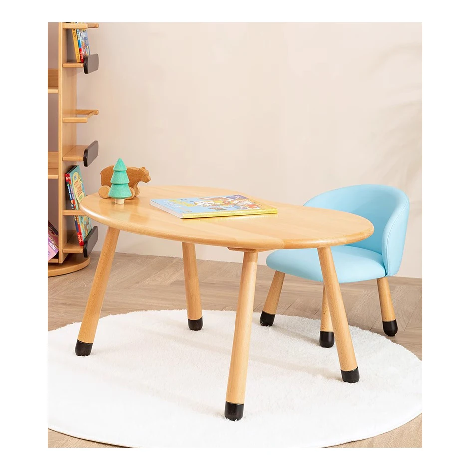 Multifunction Children Reading Writing Wooden Table For Bed Room Wood Desk Kids