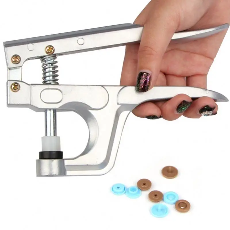 K638  New Arrived Plastic Snap Fastener Installation Set Button Pliers