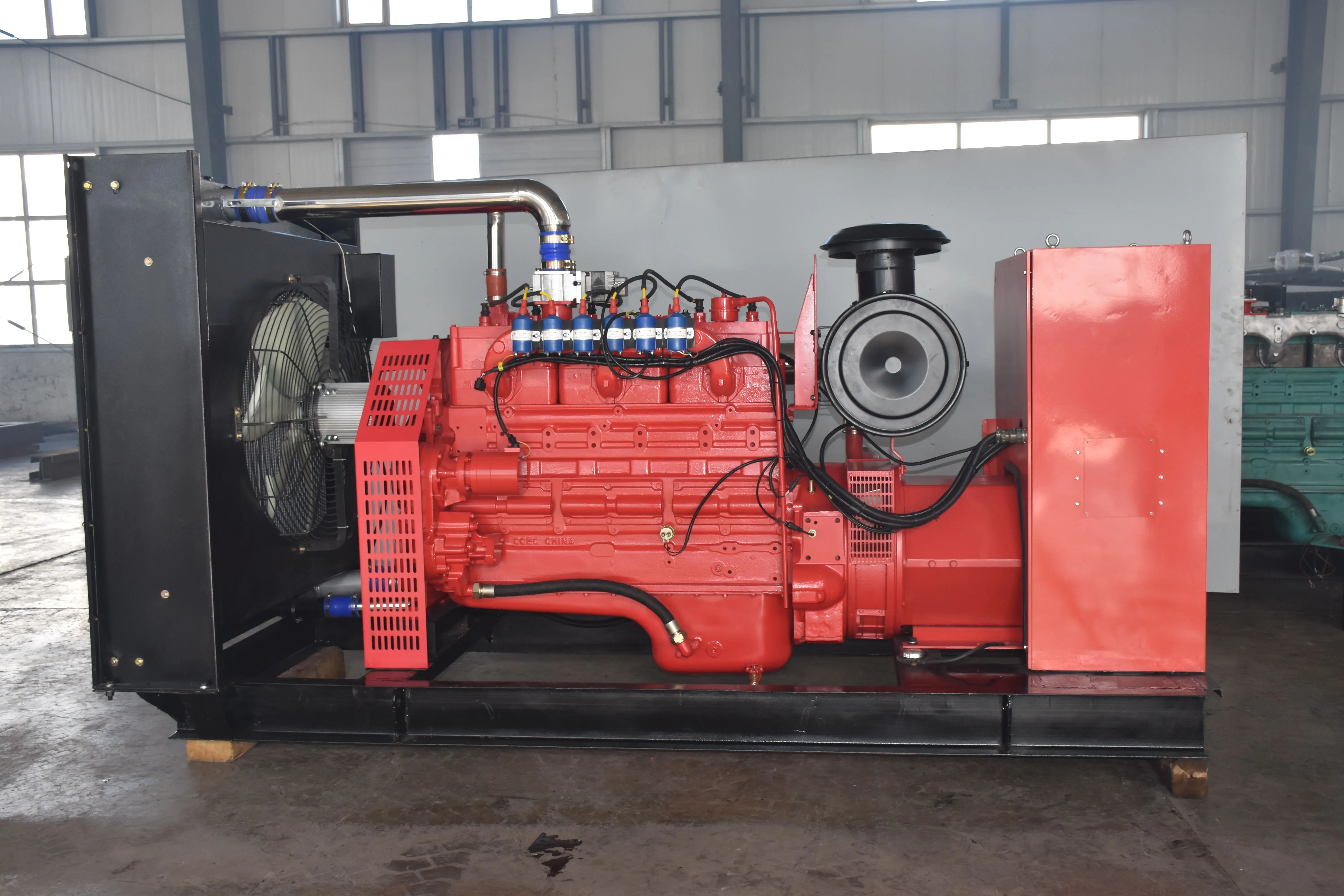 220KW NTAA855 natural gas genset LPG engine  Biogas turbine generator set  200KW NT855