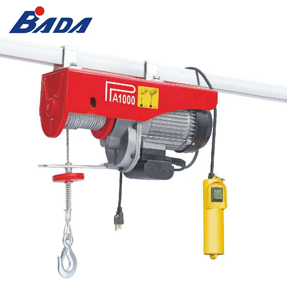 Малые Электрические канатные подъемники PA1000B 1100/2200lb